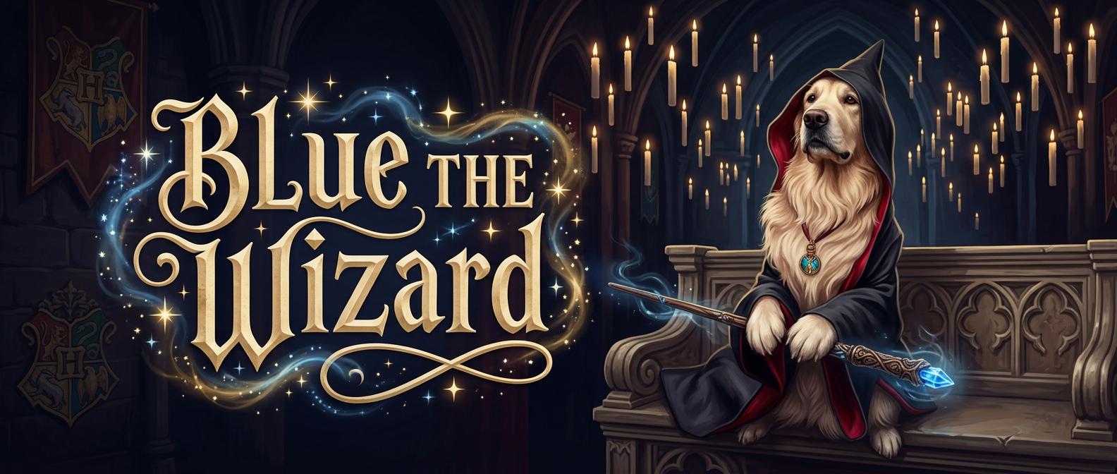Blue the Magician official banner